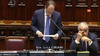 Caso Paragon, Ciriani: "Il Governo denuncerà chi lo accusa di spiare i giornalisti. Noi li salviamo"