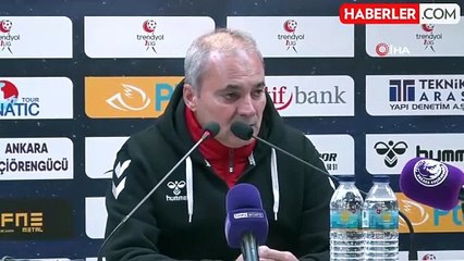 Erkan Sözeri: 'Oyuncularım oyun disiplinine sadık kaldı'