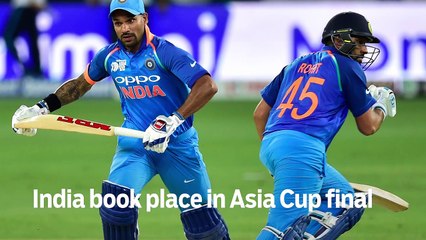 India book place in Asia Cup final - GN Headlines