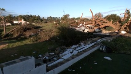 Un tornado sacude Ayamonte (Huelva) causando importante destrozos