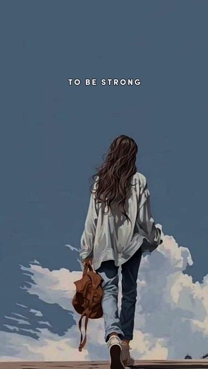 I'll try to be strong