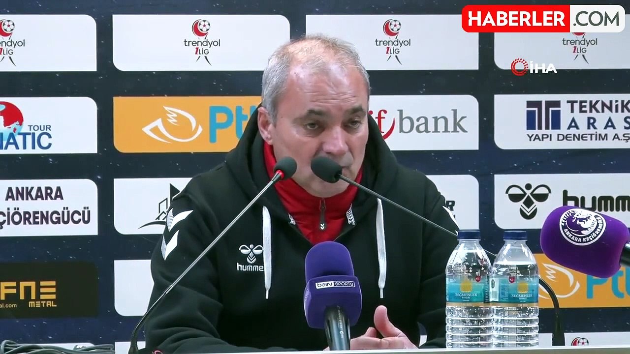 Erkan Sözeri: 'Oyuncularım oyun disiplinine sadık kaldı'