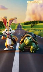Rabbit and turtle fun