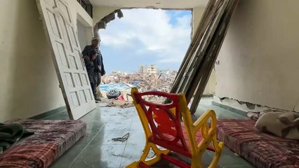 Los gazatíes, tras volver a Netzarim: "No han dejado nada en pie"