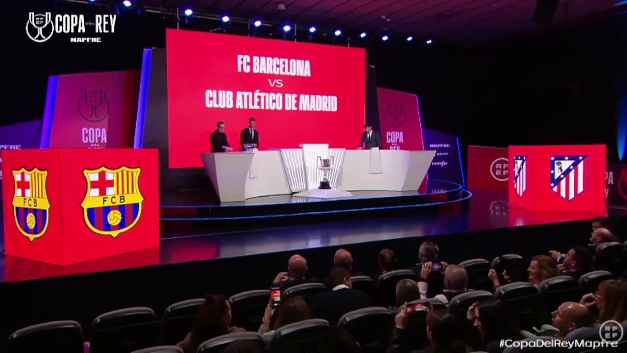 FC Barcelona-Atlético y Real Sociedad-Real Madrid, semifinales de la Copa del Rey