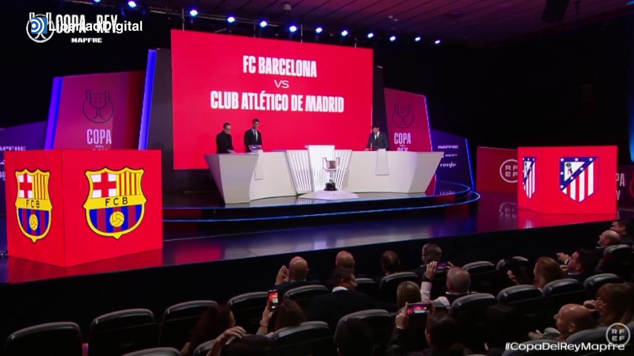 El sorteo de las semifinales de la Copa del Rey-MAPFRE 2024-2025 deja dos duelos de alto voltaje