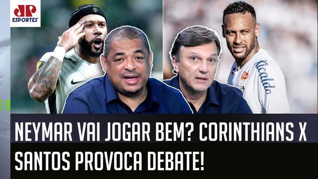É SÉRIO! NÃO TÔ DE GOZAÇÃO! Eu TENHO DÚVIDAS se o Neymar... Corinthians x Santos PROVOCA DEBATE!