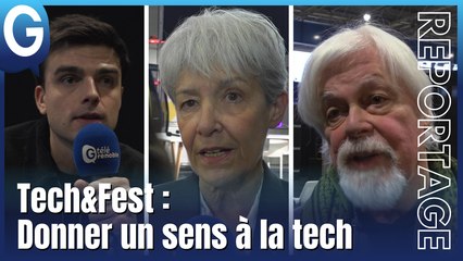 Reportage - Paul Watson, HugoDécrypte et Claudie Haigneré veulent donner du sens à la tech - Reportages - TéléGrenoble