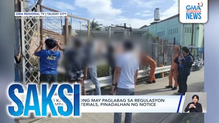 Ilang kandidatong may paglabag sa regulasyon sa campaign materials, pinadalhan ng notice ng COMELEC | Saksi