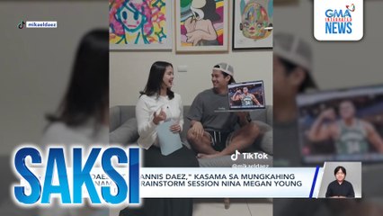 "Jin Daez" at "Giannis Daez," kasama sa mungkahing baby names sa brainstorm session nina Megan Young at Mikael Daez | Saksi