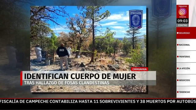 Identifican cuerpo sin vida de mujer víctima en fosas clandestinas de El Willy, Chihuahua