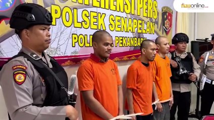Bandar Sabu Diringkus Polsek Senapelan saat Hendak Transaksi