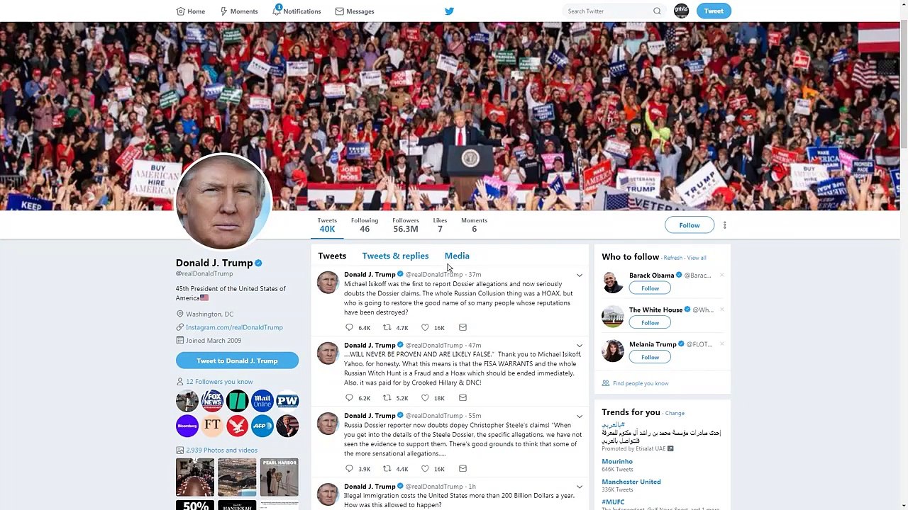 Another Trump Twitter feud