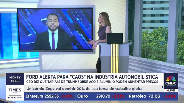 Ford alerta para caos na indústria automobilística após anúncios de Trump; Renan de Souza detalha