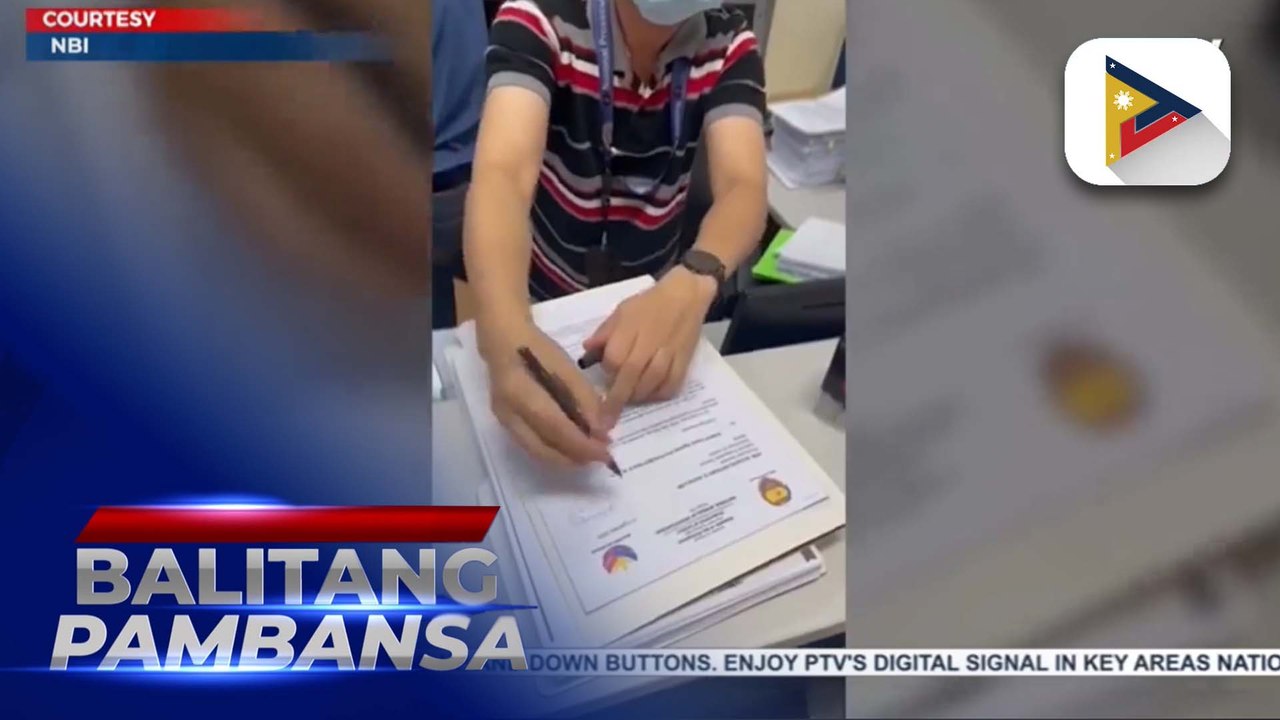 NBI recommends filing of charges vs. VP Sara Duterte