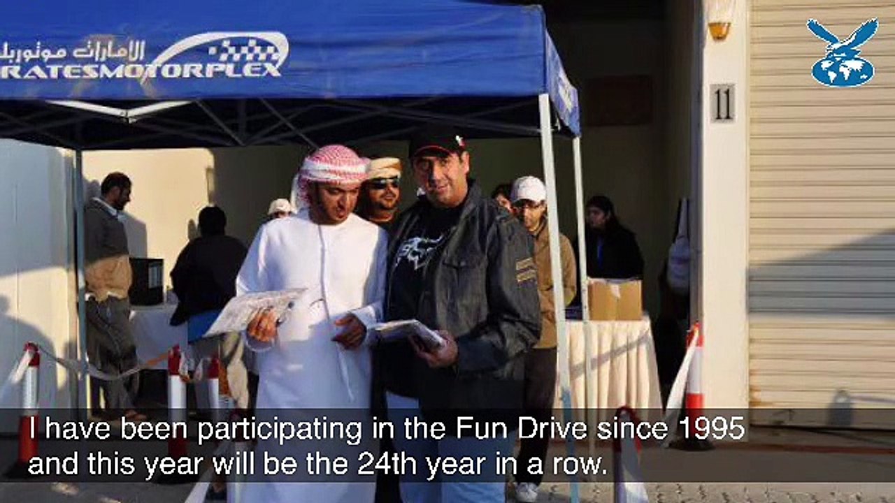 Meet the man who has been participating in the Gulf News Fun Drive for 24 years
