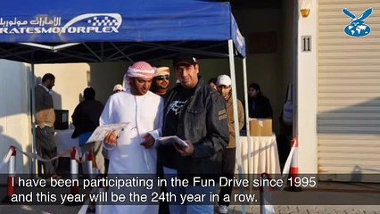 Meet the man who has been participating in the Gulf News Fun Drive for 24 years