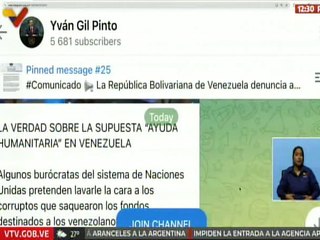 Canciller Yván Gil expone corrupción en el caso de la falsa "ayuda humanitaria" de la USAID