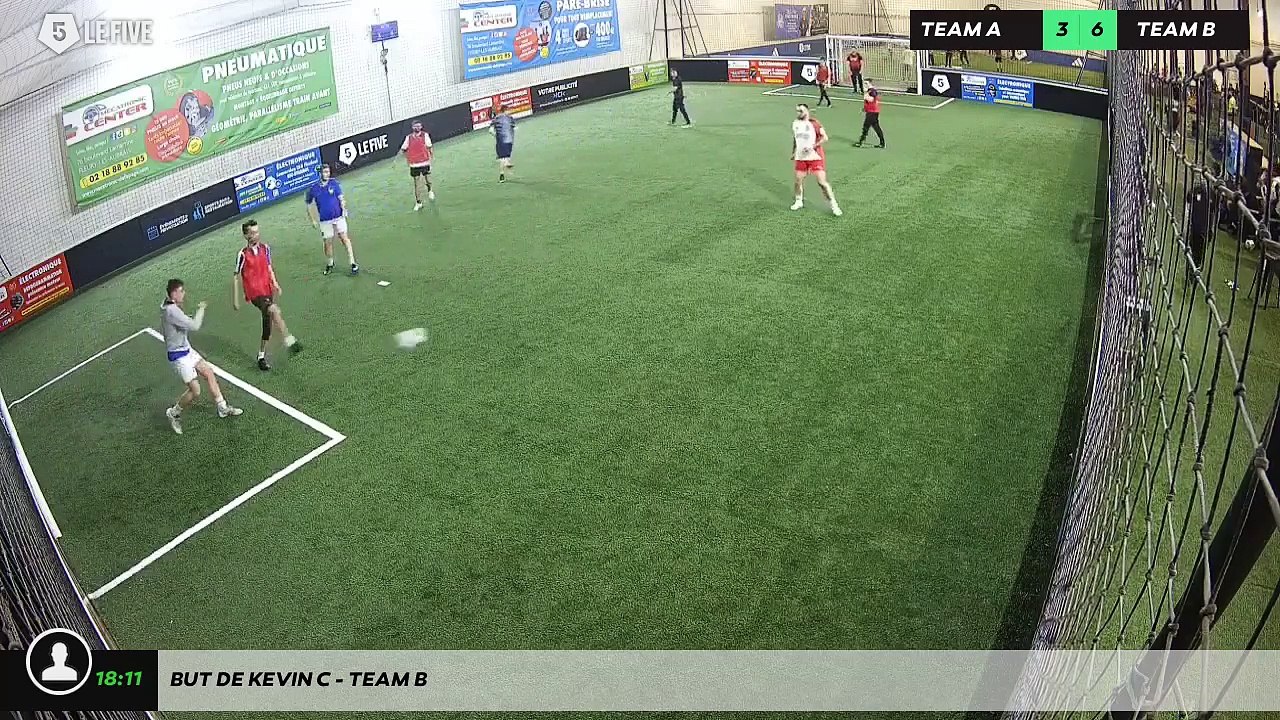 But de Kevin C - Team B