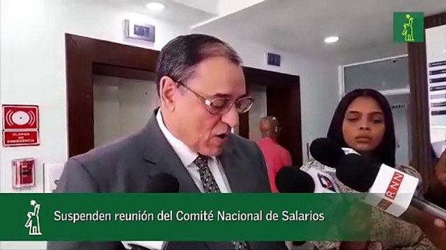 Suspenden reunión del Comité Nacional de Salarios