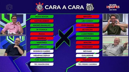 GARRO OU NEYMAR? YURI ALBERTO OU TIQUINHO? ASSISTA O CARA A CARA DO CLÁSSICO COR x SAN, NO G4