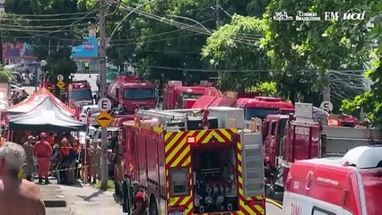 Incêndio em fábrica de fantasias de Carnaval deixa 10 feridos no Rio de Janeiro