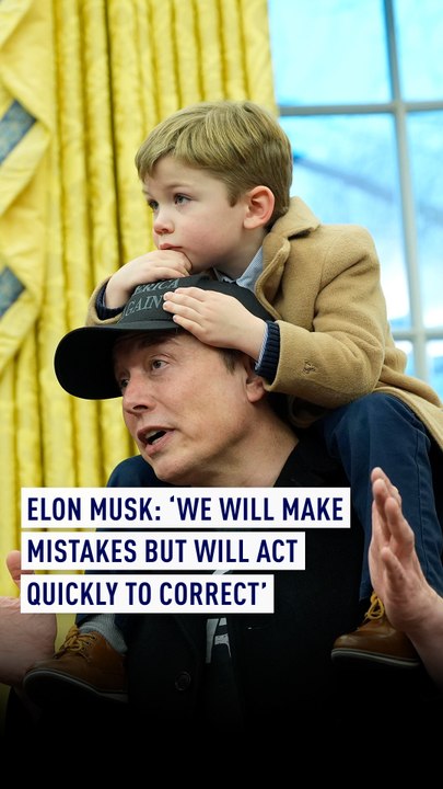 Elon Musk: ‘We will make mistakes but will act quickly to correct’
