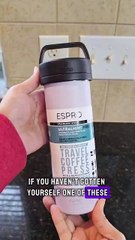 Espro Stainless Steel Travel Coffee French Press Dual Micro Filter System Tumbler Mug Cup