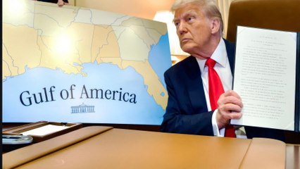 Golfe d’Amérique : « Trump n’a aucune légitimité à changer le nom », affirme un géographe