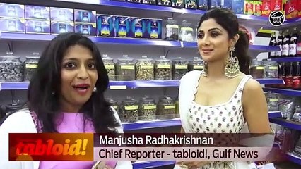 Shilpa Shetty talks fitness and food in Abu Dhabi