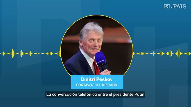 El Kremlin afirma que Trump y Putin han estado hablando para empezar las negociaciones de paz en Ucrania