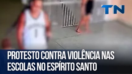 Protesto contra violência nas escolas do Espírito Santo