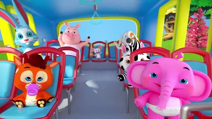 Wheels On The Vehicles _ Learn Street Vehicles Baby Songs & Nursery Rhymes