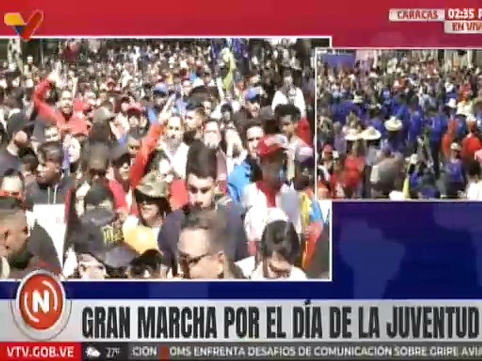 Pdte. Clebm. Contreras: 211 años después la dignidad de los jóvenes venezolanos está intacta