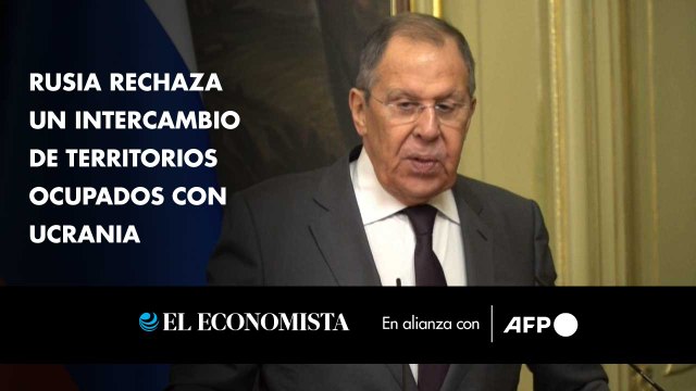 Rusia rechaza un intercambio de territorios ocupados con Ucrania
