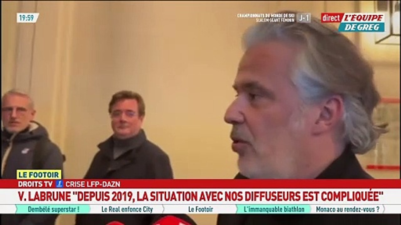 Labrune : «Depuis 2019, la situation avec nos diffuseurs est compliquée» - Foot - Droits TV