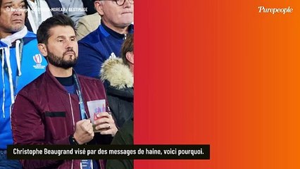 Christophe Beaugrand visé par des messages virulents après le drame de la petite Louise, il sort du silence