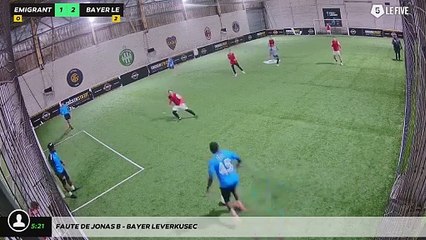 Faute de Jonas B - Bayer Leverkusec