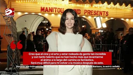 A Selena Gomez le resultará 'muy difícil' volver a hacer música tras el éxito de 'Emilia Pérez'