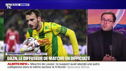LE DOSSIER DU 20H - Droits TV de la Ligue 1: le diffuseur de matchs DAZN en difficulté