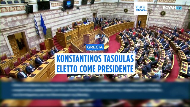 Grecia: Konstantinos Tasoulas è il nuovo presidente della Repubblica ellenica