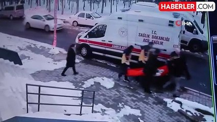 Eski eşinin saldırısına uğradı, canını kurtarmak için iş yerine sığındı
