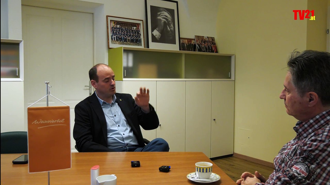 Neujahrsgespräche 2025 Rene Zonschitz Abgeordneter zum NÖ Landtag