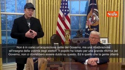 Elon Musk: "Popolo ha votato per grande riforma del Governo, ed ? quello che otterr?"