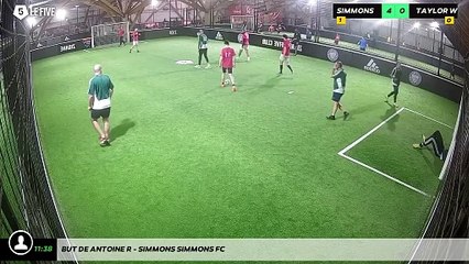 But de Antoine R - Simmons Simmons Fc