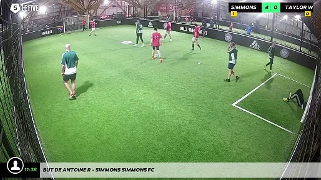 But de Antoine R - Simmons Simmons Fc