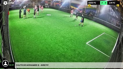 Faute de Mohamed G - Gide Fc