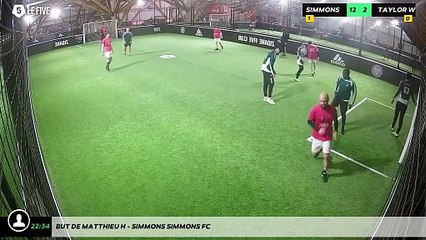 But de Matthieu H - Simmons Simmons Fc