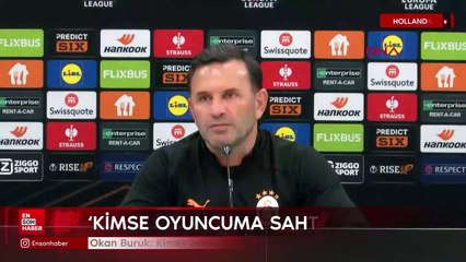 Okan Buruk: Kimse benim oyuncuma sahtekar diyemez