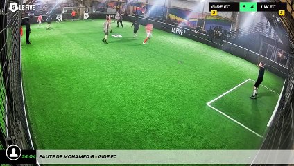 Faute de Mohamed G - Gide Fc